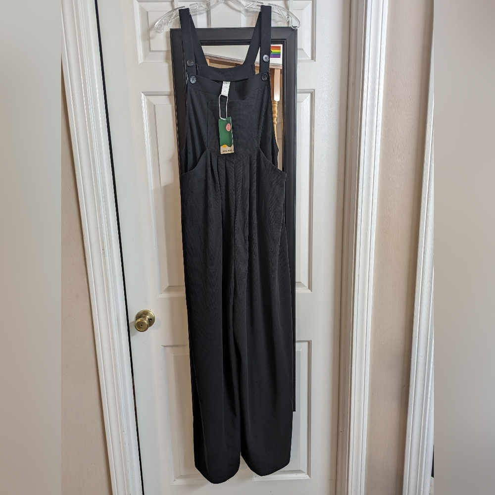Halara Waffle Jumpsuit, Black 🖤